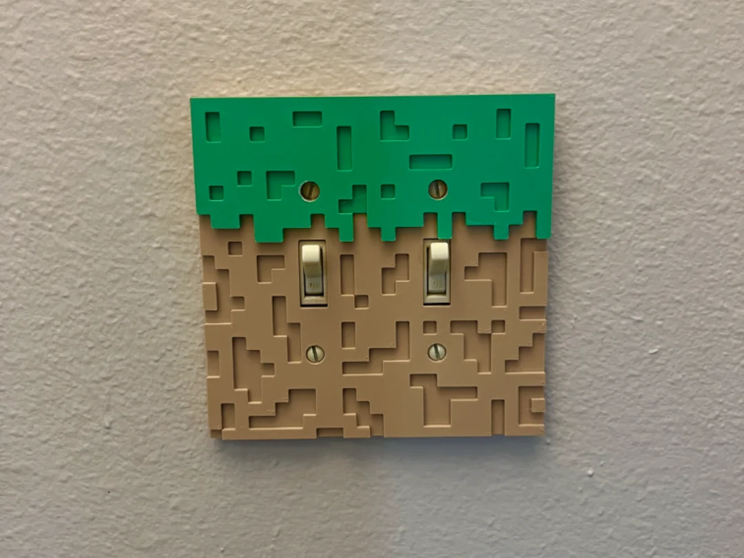 Двойная накладка Minecraft