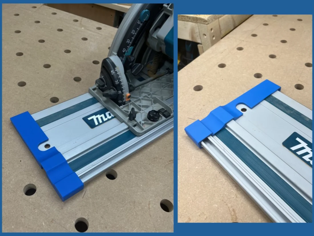 Торцевая заглушка шины Makita и Festool