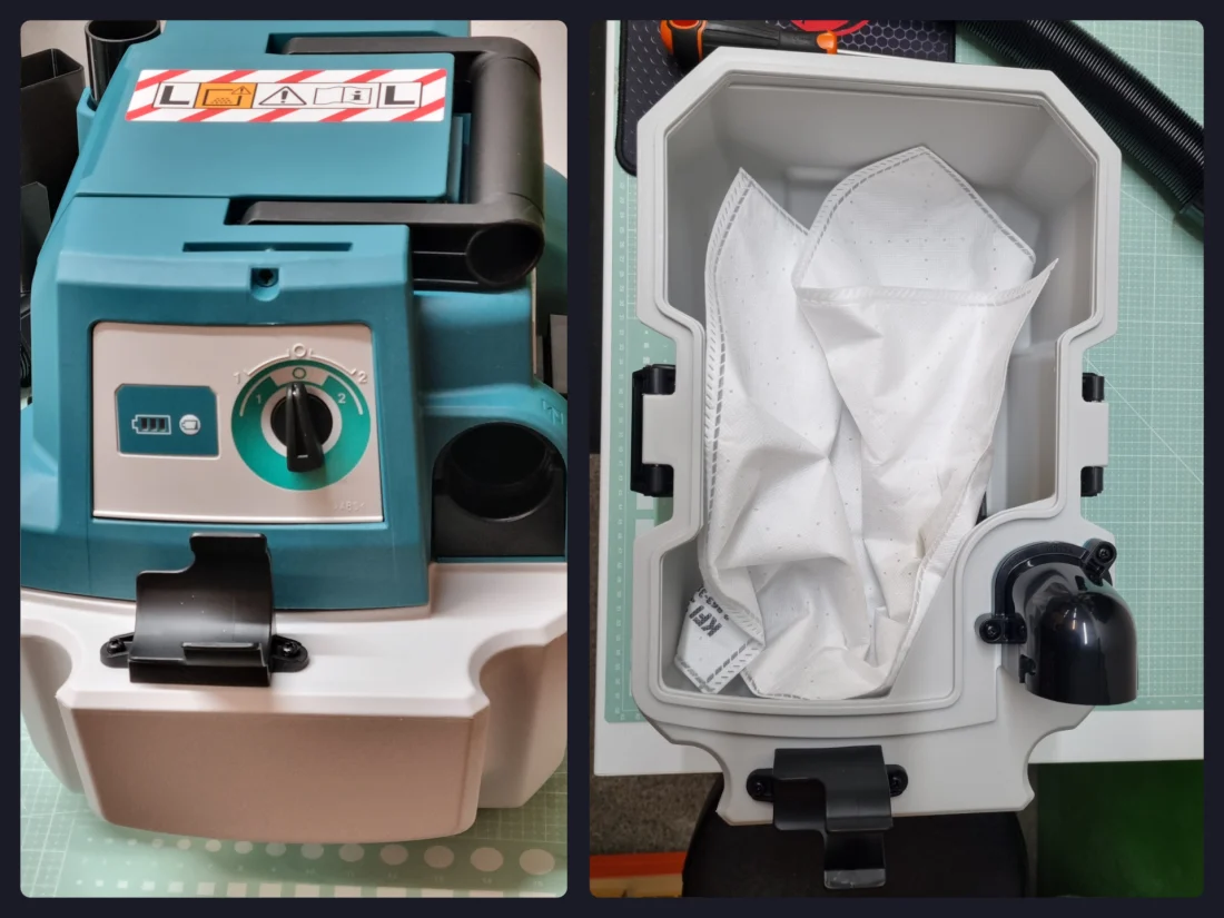 Адаптер мешка для пылесоса Makita DVC750LZ и ADCV11Z